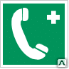 Знак Телефон связи с медицинским пунктом ЕС 06 - Спецзнак